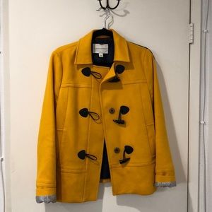 Banana Republic Yellow Coat